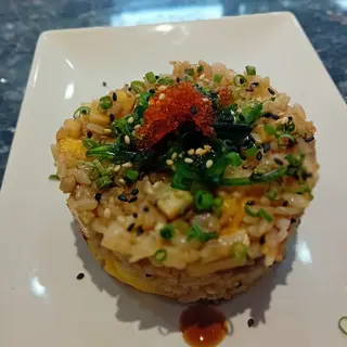 Tartar con arroz