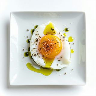 Huevo Poché Con Trufa