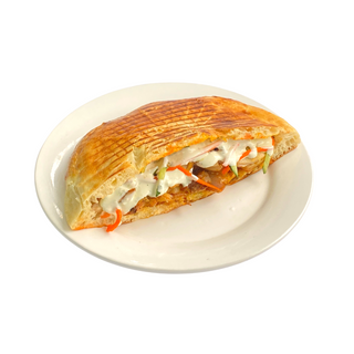 Шаурма в лепешке с курицей