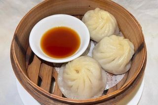 Xiao longbao con carne vapore