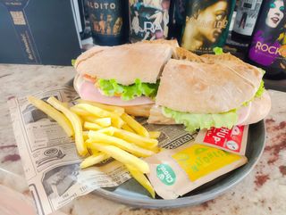 Bocadillo De Muxicas Vexetal