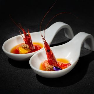 911. Truffled red shrimp-2 pezzi