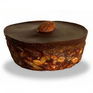 Tarte de Granola e Chocolate 72%