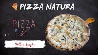 24 CM Pizza Pollo e Funghi