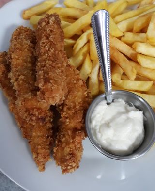 Crispy Chicken Strips menu