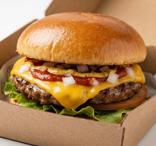 Hamburguesa Con Queso (120 G.)