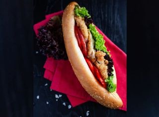 Bagheta cu snitel de peste