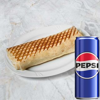 Rollo-Samo mięso średni+ Pepsi 0,33 l