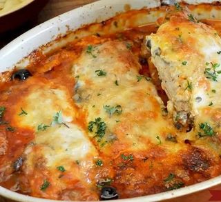 Escalope Poulet À L'italienne (Au Four)