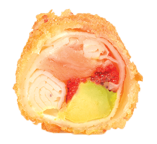 Rouleaux Saumon Frit
