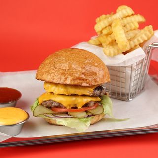 ორმაგი ჩიზბურგერის კომბო