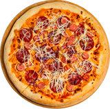Пицца "Пепперони огненный щит"
