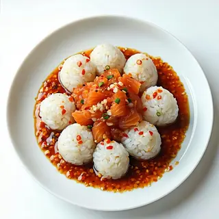 Balls spicy sake