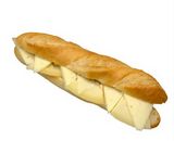 Baguette de queso curado