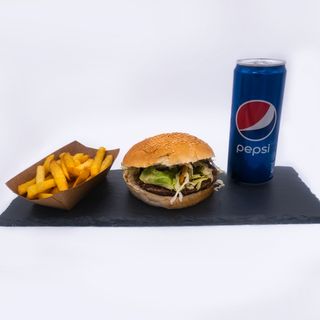 humburger+patatine+pepsi