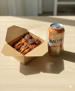 Jollof Beef Box + 1 NB Drink
