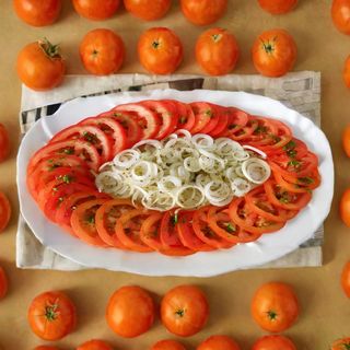 Salada De Tomate e Cebola