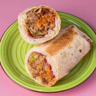 Burrito bacon-pork
