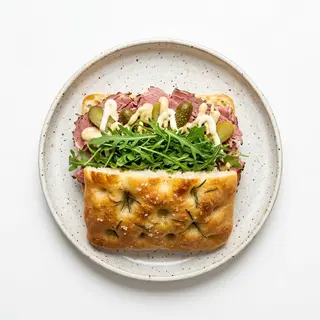 Focaccia Pastrami Tradizionale Cinema Paradiso