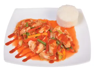 Wok Poulet Epicé