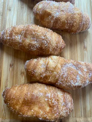 Xuxo de crema 