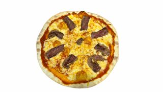 ПИЦЦА С ГОВЯЖЬИМ БЕКОНОМ (470г)