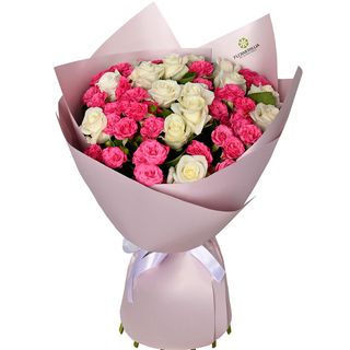 Букет "Трояндове праліне"