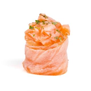 DY193. Gunkan salmon flambé 2 pezzi