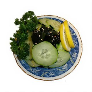 6.- Ensalada De Algas Y Pepino