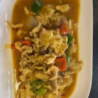 Pollo Con Salsa De Curry