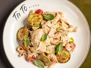 Паста з креветками (340г)