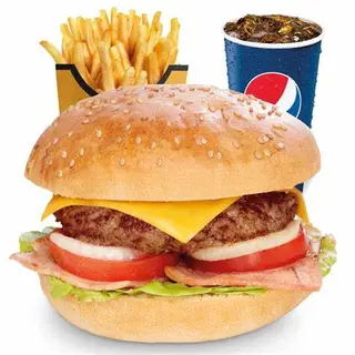 Menú Hamburguesa + Bebida
