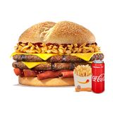 ორმაგი ტეხასური სმოუკჰაუსის მენიუ