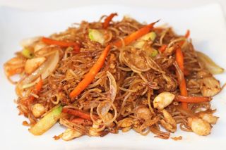 Fideos Arroz Con Pollo Y Verduras