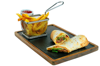 Тортила с дърпано свинско (350г)