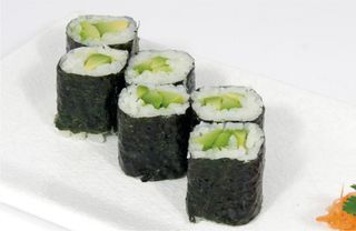 Hossomaki avocado