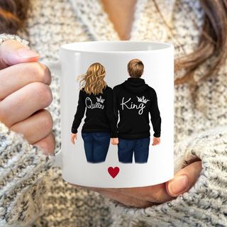 Cană - Queen & King