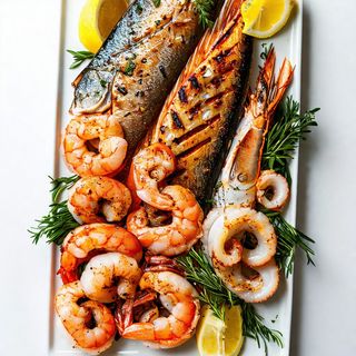 Riblja plata za 2 osobe