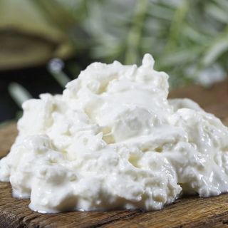 stracciatella di bufala e crostini di pane  500 g