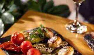 გრილზე შემწვარი ბოსტნეული