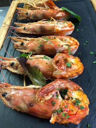 Gamberoni alla griglia