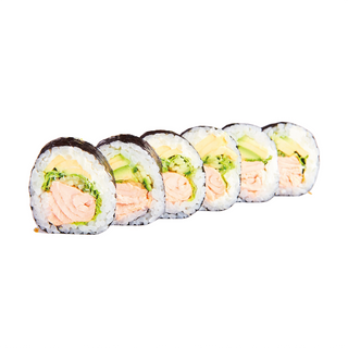 Futomaki łosoś grillowany