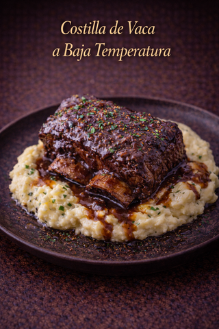 Costilla de Vaca a Baja Temperatura
