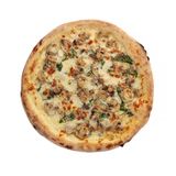 Пицца "Грибоедов и шпинат"