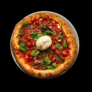 Pizza Gourmet Burrata (33 Cm.)