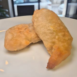 Fiore di zucca pastellato