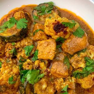 Langostinos Al Curry