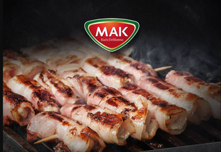 Pileći ražnjić sa slaninom 200 grama