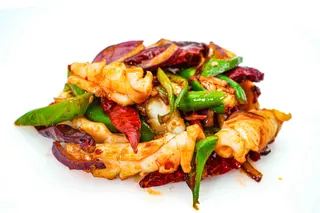77. Calamari piccanti*