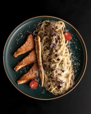 Паста Салмон по-норвежски